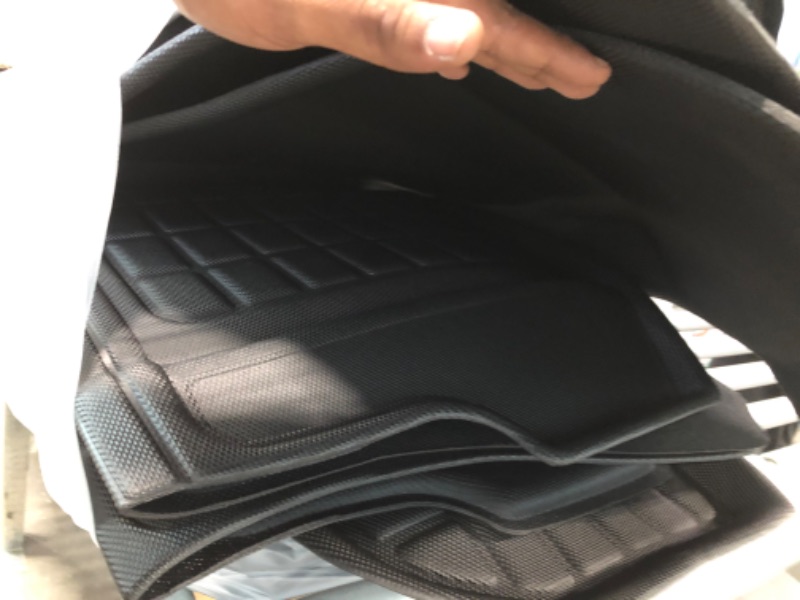 Photo 4 of TAPTES 2023 2022 2021 Full Set Floor Mats Front Trunk Mats for Tesla Model 3 2021 2022 2023, Premium All Weather Anti-Slip Waterproof Floor Liners Cargo Rear Trunk Mat Interior Accessories (Set of 6)