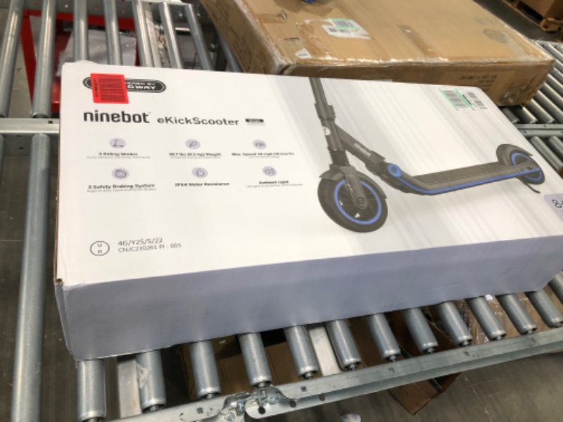 Photo 6 of SEGWAY Ninebot eKickScooter ZING E10 Kids Electric Kick Scooter for Boys and Girls, Lightweight and Foldable, New Cruise Mode, Dark Grey