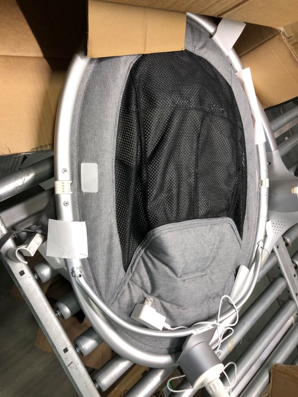 Photo 1 of BabyBond Baby Swings for Infants, Bluetooth Infant Swing with Music Speaker, Preset Lullabies, 5 Point Harness Belt, 5 Speeds and Remote Control - Portable Baby Swing for Indoor and Outdoor