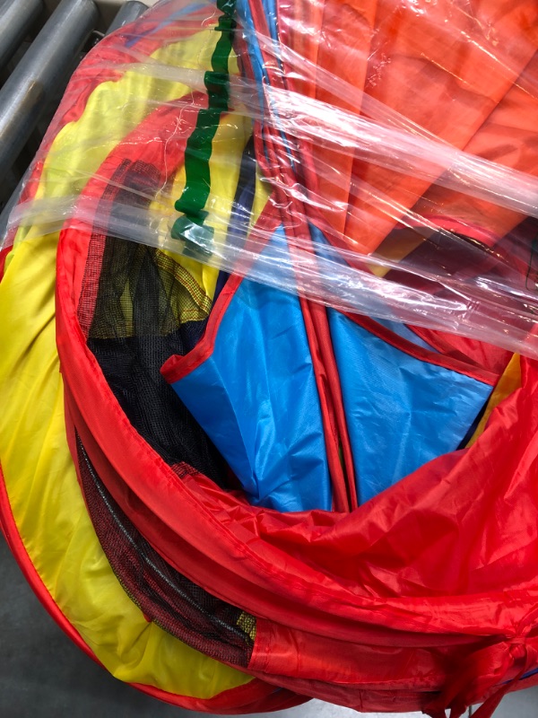 Photo 1 of Play Tent Tunnel Set,Children Baby 3 in 1 Play House Foldable Ocean Ball Pit Indoor Outdoor Toy Tent Toddlers Kids Colorful Toy Birthday