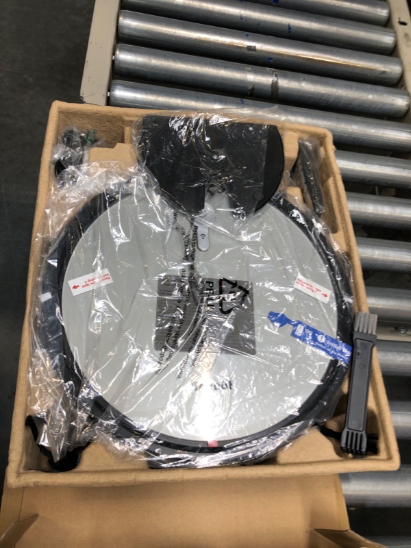 Photo 1 of Amrobt Robot Vacuum Cleaner, 2.4Ghz Wi-Fi APP/Alexa/Remote Control Robotic Vacuum, GYRO Logical Navigation, Self-Charging, 120Min Runtime