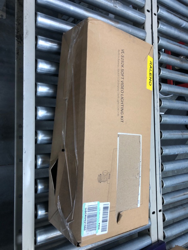 Photo 1 of RALENO 2 Packs LED Video Light and 75inches Stand Lighting Kit Include: 3200K-5600K CRI95+ Built-in Battery with 1 Handbag 2 Light Stands for Gaming,Streaming,Youtube,Web Conference,Studio Photography 192LEDS