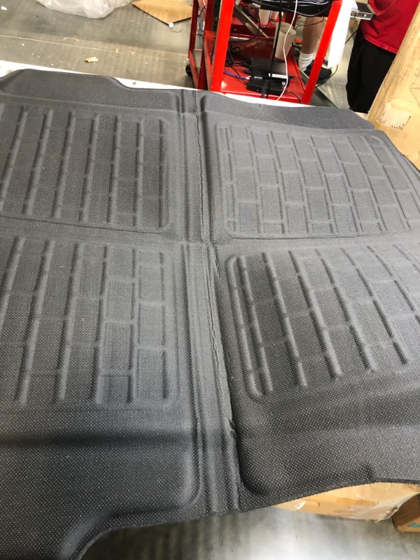 Photo 2 of BASENOR Tesla Model 3 3D Cargo Liner Rear Trunk Mat All-Weather Mat 2016-2023