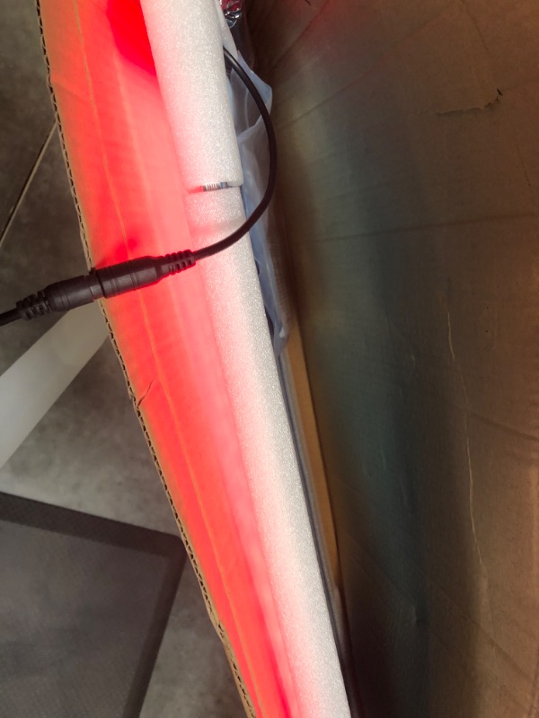 Photo 1 of Allisable Red Light Therapy Panel, Deep Red 660nm and Near Infrared 850nm Light Combo(646 LEDs)