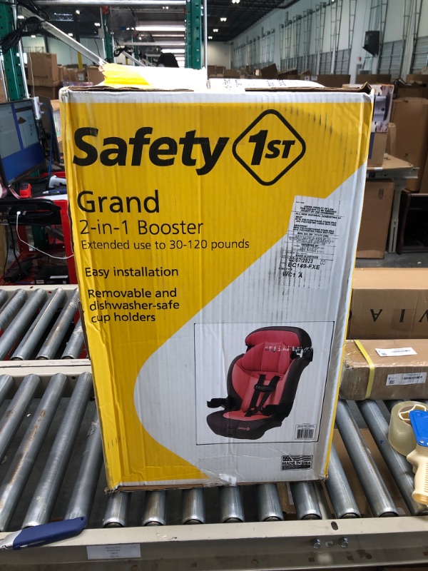 Photo 6 of Safety 1st Grand 2-in-1 Booster Car Seat, Sunrise Coral