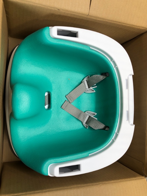 Photo 1 of Baby Einstein Dine & Discover Multi-Use Booster Feeding & Floor Activity Seat with Self-Storing Tray Sea of Support