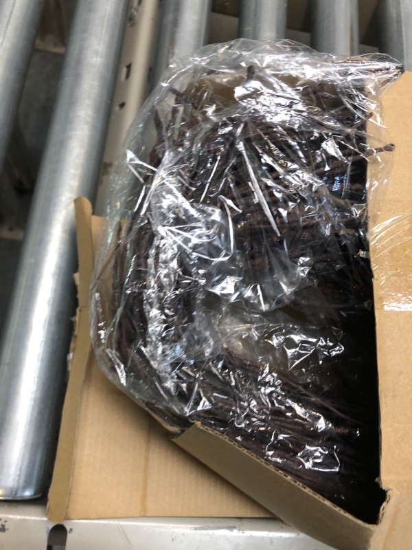 Photo 1 of 20 Pcs 35.4 Inch Curly Willow Branches Lifelike Floral Dried Artificial Twigs Bendable Iron Wires Tree Branches for Decoration Twigs and Branches for Vases Decorative Sticks for Craft (Dark Brown)