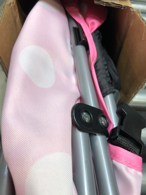 Photo 2 of Disney Umbrella Stroller with Basket, Pink Minnie