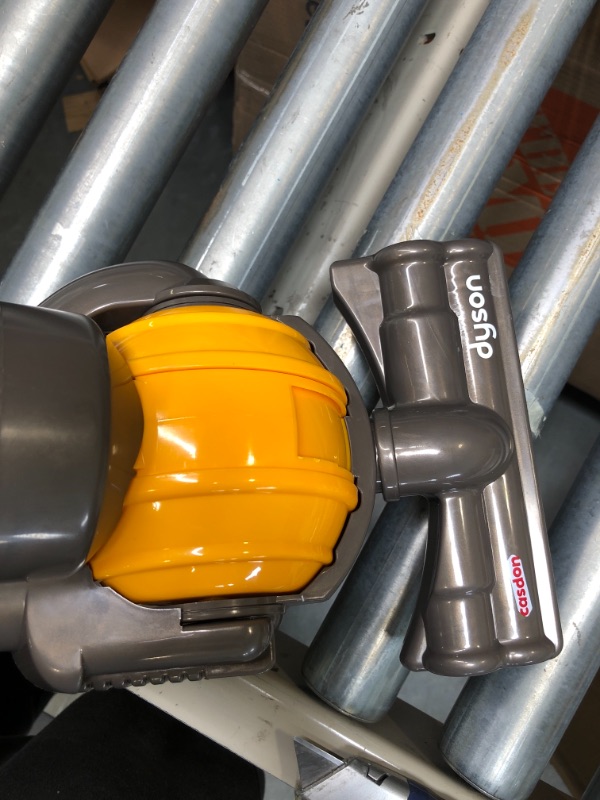 Photo 1 of Casdon Dyson Ball | Miniature Dyson Ball Replica For Children Aged 3+ | Features Working Suction To Add Excitement To Playtime Grey/Yellow