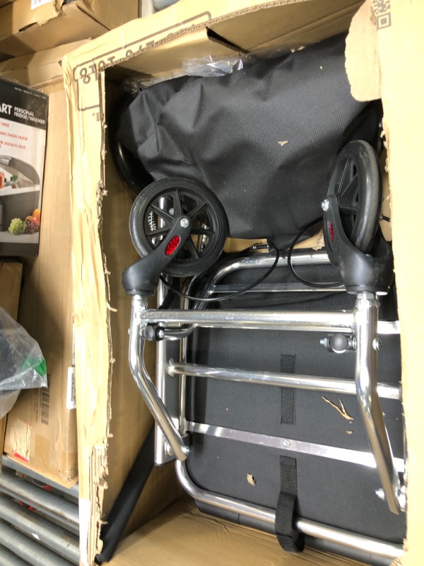 Photo 2 of Lightweight Transport Wheelchair, Transport Wheelchair Lightweight Foldable with Wheelchair Seatbelt, Travel Wheelchair Portable, Aluminum Alloy Wheelchair Trolleys for People Under 220lb