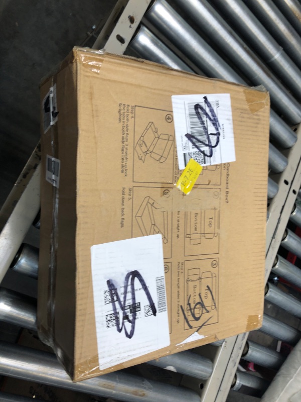 Photo 1 of HORLIMER 12x9x3 inches Shipping Boxes Set of 20, White Corrugated Cardboard Box Literature Mailer 12" x 9" x 3" White