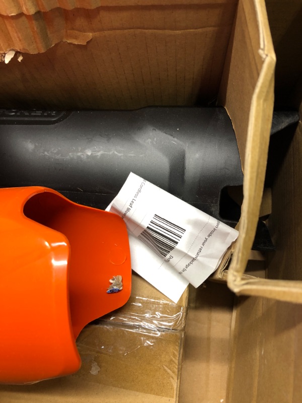 Photo 4 of BLACK+DECKER 20V MAX Leaf Blower, Axial, 2.0-Ah (BCBL700D1) 20V Leaf Blower Kit