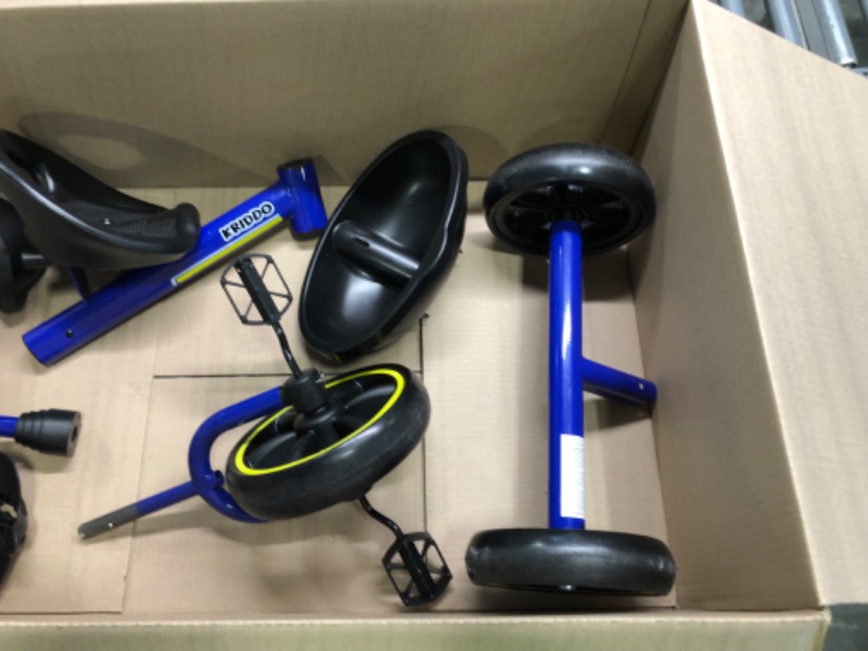 Photo 1 of KRIDDO Kids Tricycles Age 24 Month to 4 Years, Toddler Kids Trike for 2.5 to 5 Year Old, Gift Toddler Tricycles for 2-4 Year Old's, Trikes for Toddlers, Blue
