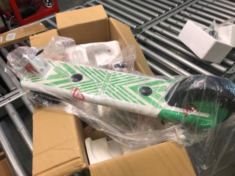 Photo 1 of Gotrax GKS Lumios Electric Scooter for Kids 6-12, 150W Motor and 6" LED Front Wheel Kick Scooter, Up to 6.25 Miles and 7.5mph, UL Certified Kids Electric Scooter Matt Green