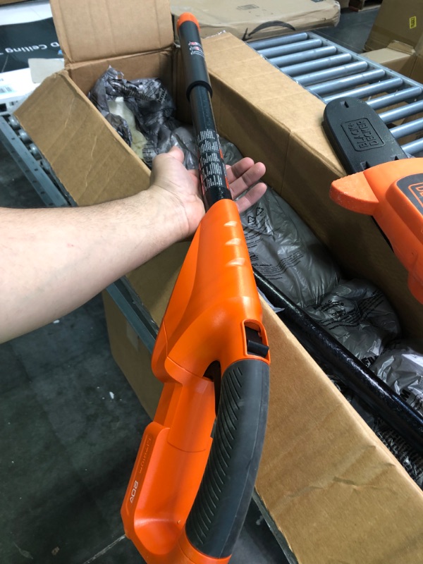 Photo 1 of BLACK+DECKER 20V Max Pole Saw for Tree Trimming, Cordless, with Extension up to 14 ft., Bare Tool & Battery Charger Only