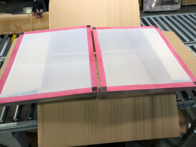 Photo 1 of   Pieces 20 x 24 Inch Aluminum Silk Screen Printing Frames for Screen Printing