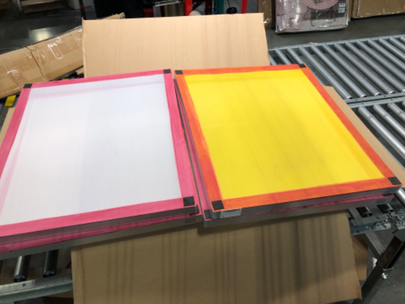 Photo 3 of   Pieces 20 x 24 Inch Aluminum Silk Screen Printing Frames for Screen Printing