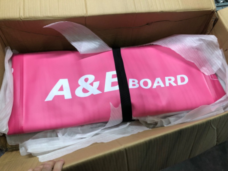 Photo 8 of A&BBOARD Inflatable SUP Stand Up Paddle Board?10'6''x32''x6'' Paddle Board Accessories Paddle Board Standing for Youth & Adult, for All Skill Levels Pink 10'6''x32''x6''