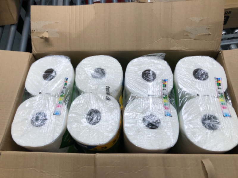 Photo 1 of Bounty Quick Size Paper Towels, White, 8 Family Rolls = 20 Regular Rolls