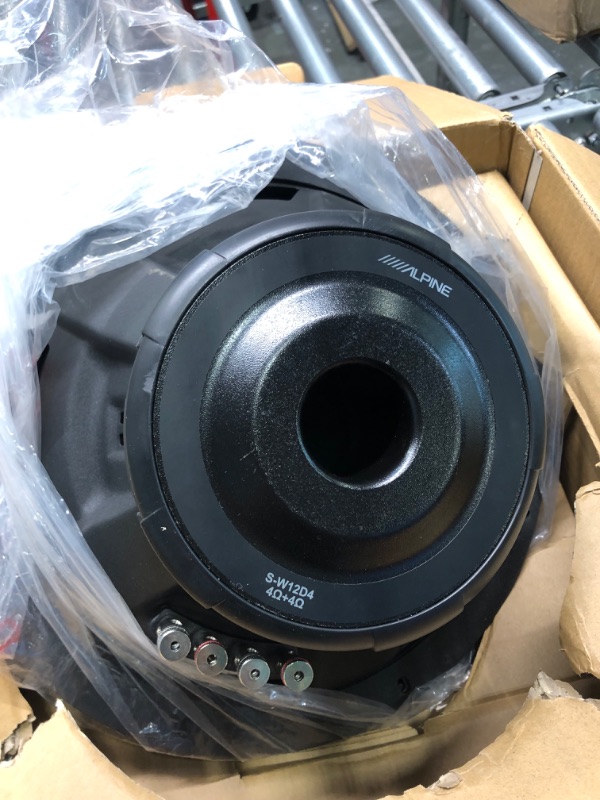 Photo 3 of Alpine S-W12D4 S-Series Subwoofer