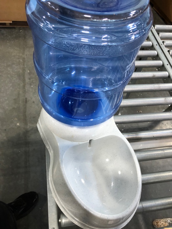 Photo 1 of Amazon Basics Gravity Pet Waterer for Dogs and Cats, Small, 1 Gallon Capacity Waterer Small