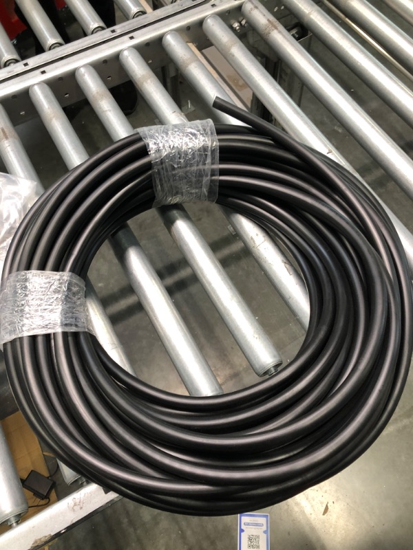 Photo 2 of 2PACK  Rain Bird T22-50S Drip Irrigation 1/4" Blank Distribution Tubing, 50' Roll, Black Distribution Tubing 50' Roll