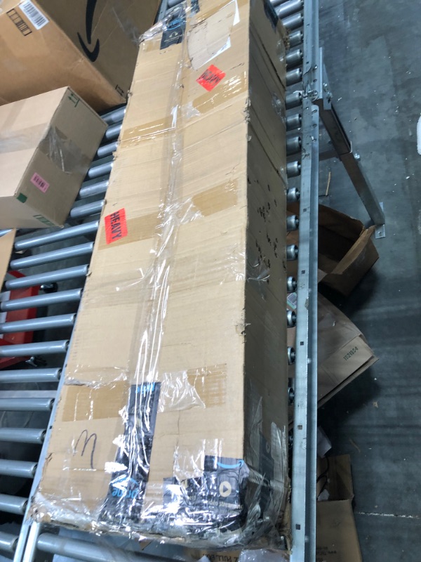 Photo 1 of Aysiofdy Bollards Post, Q235 Steel Safety Bollard with 8 Anchor Bolts Tough Coating, Parking Barrier Post with Reflective Tape for Traffic Control Driveway Barrier Parking Pole Garage(42"Hx4.5"D 2PCS)