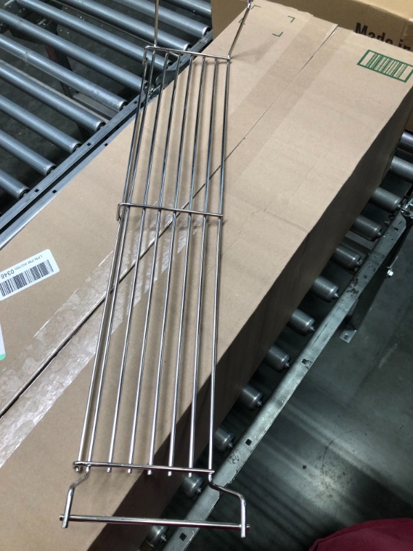 Photo 2 of QuliMetal Stainless Steel Warming Rack for Weber Genesis 300 Series(2007-2016), Genesis E310, E320, E330, S310, S320, S330, Replacement for Weber 65054, 81323, 62749 Fits Genesis 3 Burner