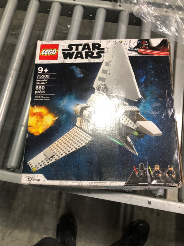 Photo 1 of LEGO Star Wars Imperial Shuttle 75302 Building Kit; Awesome Building Toy for Kids Featuring Luke Skywalker and Darth Vader; Great Gift Idea for Star Wars Fans Aged 9 and Up, New 2021 (660 Pieces) Frustration-Free Packaging
