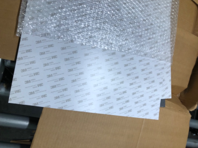 Photo 4 of 3 Pack 16"x16"(400mmx400mm) Square 3D Printing Build Surface Heat Bed with Adhesive for CR-10S4/RepRap X400/Vivedino T-Rex 3.0 and Raptor 2/gCreate gMax/Voron Core XY 3D Printers, Cuttable to any size 400x400mm (Pack of 3)