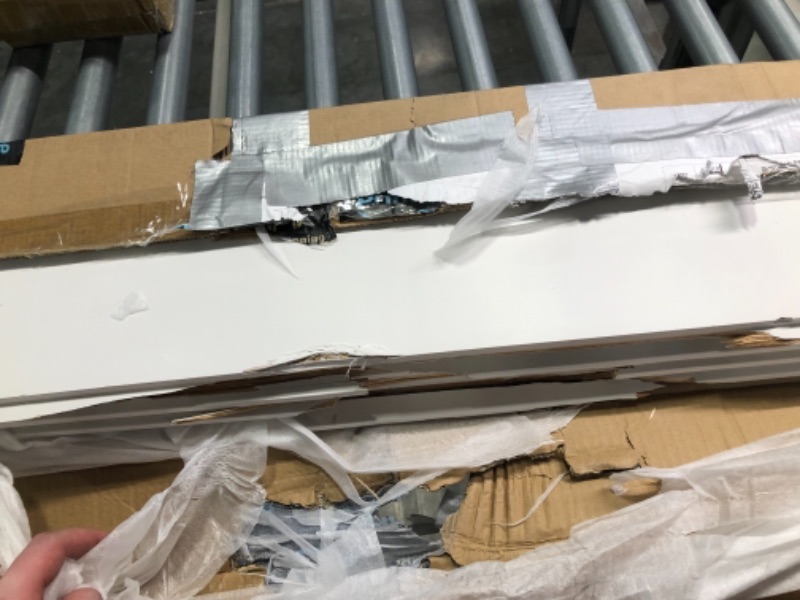 Photo 1 of 9/16 in. x 7-1/4 in. x 7 ft. Primed Wood Nickel Gap Ship Lap Board (6-Pieces Per Box)