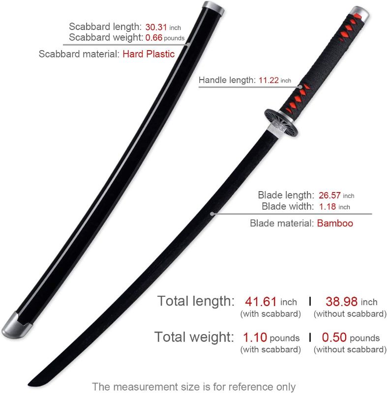 Photo 1 of  Zisu Demon Slayer Sword, About 41 inches