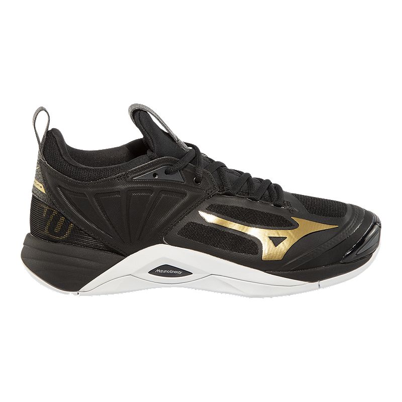 Photo 1 of Mizuno Wave Momentum 2 (Black/Gold) Men's Shoes