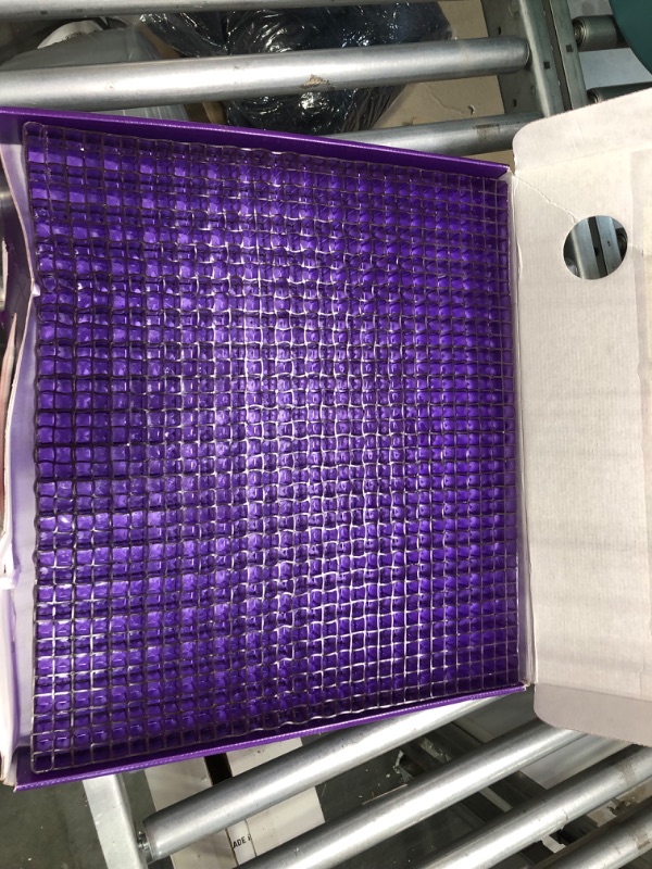 Photo 2 of Purple Double Seat Cushion | Pressure Reducing Grid Designed for Ultimate Comfort | Designed for Office Chairs | Made in The USA Double Cushion