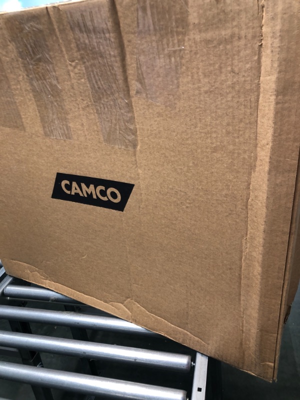 Photo 1 of Camco 40558 Heavy-Duty 20lb or 30lb Dual Propane Tank Cover (Black)