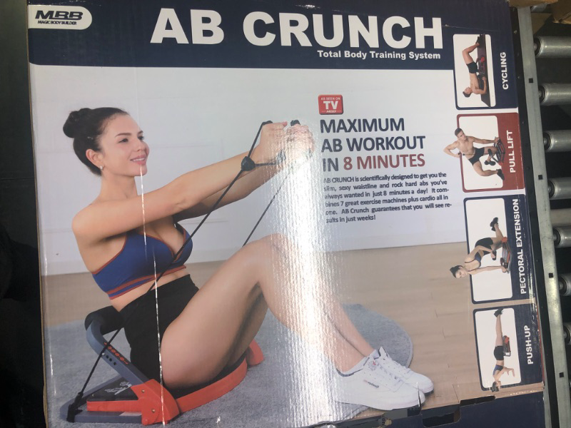 Photo 2 of eHUPOO Ab Machine Abs Workout Equipment, Abs and Whole Body Exercise Equipment for Home Workouts,Core Strength Training&Abdominal Exercise Trainers With Resistance Bands for Home Gym.USA Patented