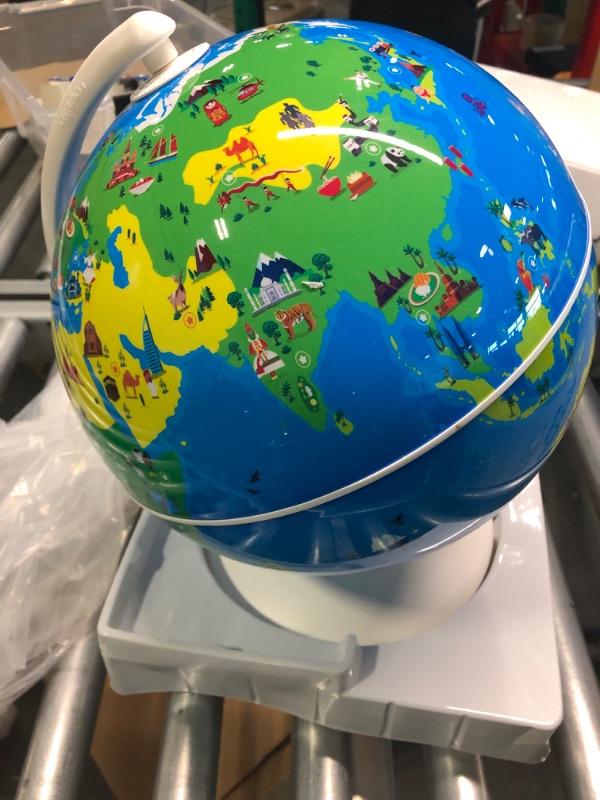 Photo 3 of PlayShifu Educational Globe for Kids - Orboot Earth (Globe + App) Interactive AR World Globe | 400 Wonders, 1000+ Facts | STEM Toy Gifts for Kids 4-10 Years...
