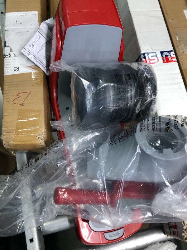 Photo 1 of Radio Flyer Scoot 2 Scooter, Toddler Scooter or Ride on, Ages 1-4,Red & Helmet, Toddler & Kids for Ages 2-5, Red Scooter + Helmet, Red
appears new open box

