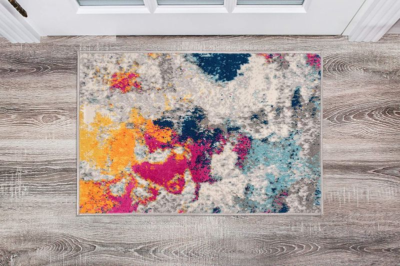 Photo 1 of 
Rugshop Sky Collection Modern Abstract Area Rug 2' x 3' Multi