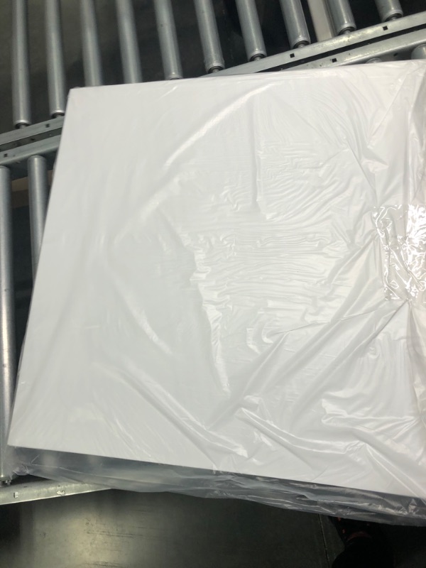 Photo 3 of Art3d Drop Ceiling Tiles 24x24 in White (12-Pack, 48 Sq.ft), 3D Wainscoting Panels Glue Up 2x2 24"x24" White 12
brand new!!!!!
