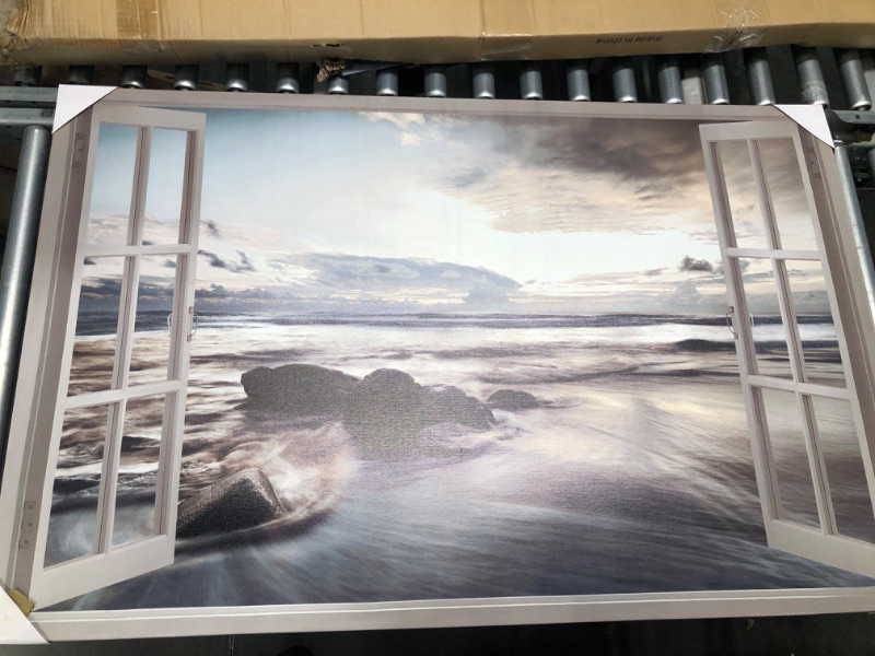 Photo 1 of window beach view wall picture brand new!!!!!
36x48