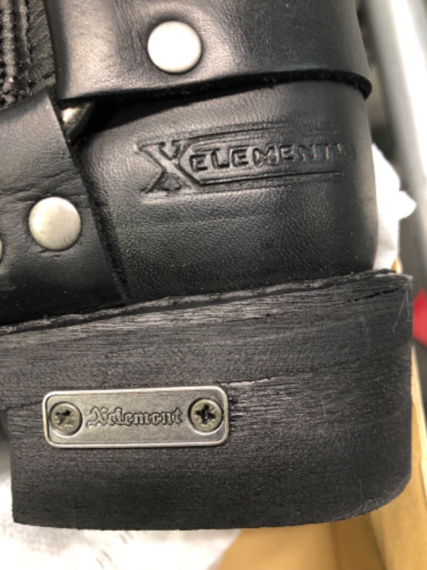 Photo 5 of Xelement 2442 Women's Black 'Classic' Full Grain Leather Harness Motorcycle Boots - 6.5 6.5 Black
brand new!!!!!
