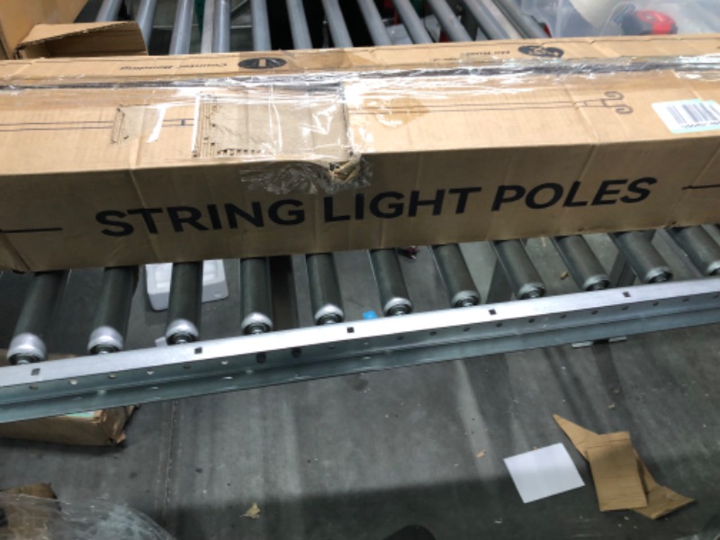 Photo 2 of 4 pack string light pole