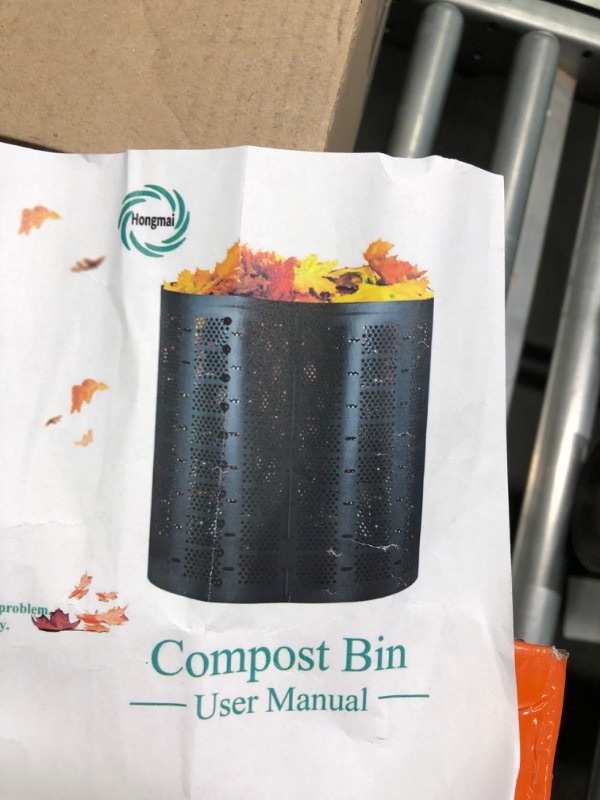Photo 4 of 260 Gallons Compost Bin by Hongmai, Expandable Outdoor Composting Bins for Yard Garden, Composter with Gloves, Large Capacity, Easy Assembling, Fast Creation of Fertile Soil