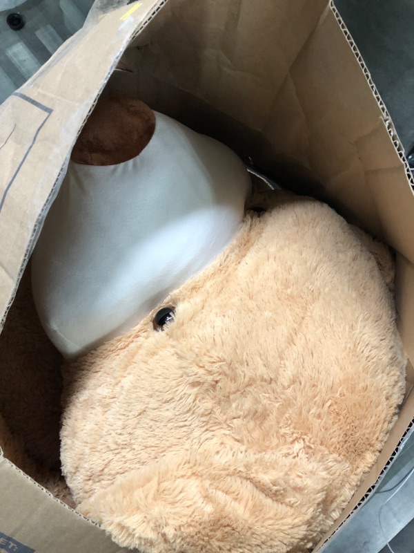 Photo 1 of IKASA Giant Teddy Bear Plush Toy Stuffed Animals (Brown, 63 inches)
