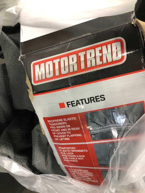 Photo 3 of Motor Trend "Auto Armor" Outdoor Premium Truck Cover All Weather Protection Waterproof Cover (7 Size) Large