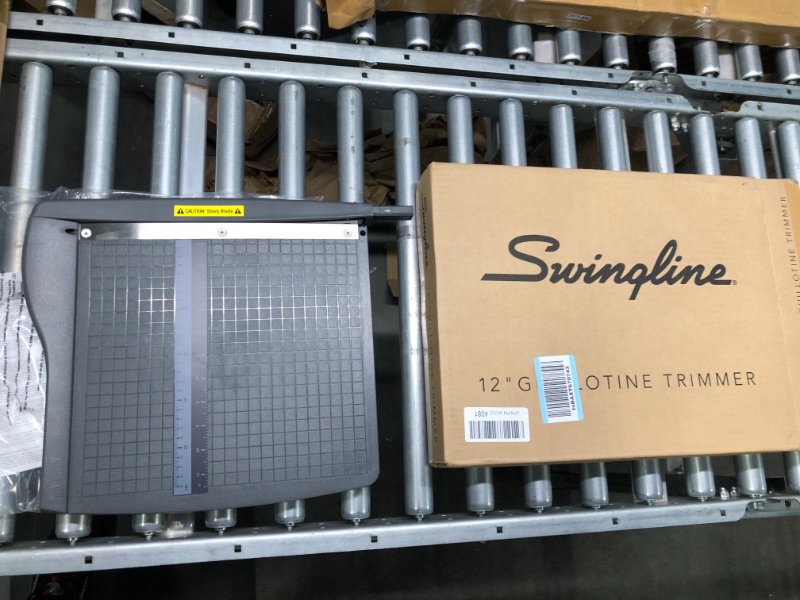 Photo 1 of Swingline Paper Cutter, Guillotine Trimmer, 12" Cut Length, 10 Sheet Capacity, ClassicCut Lite (9312)