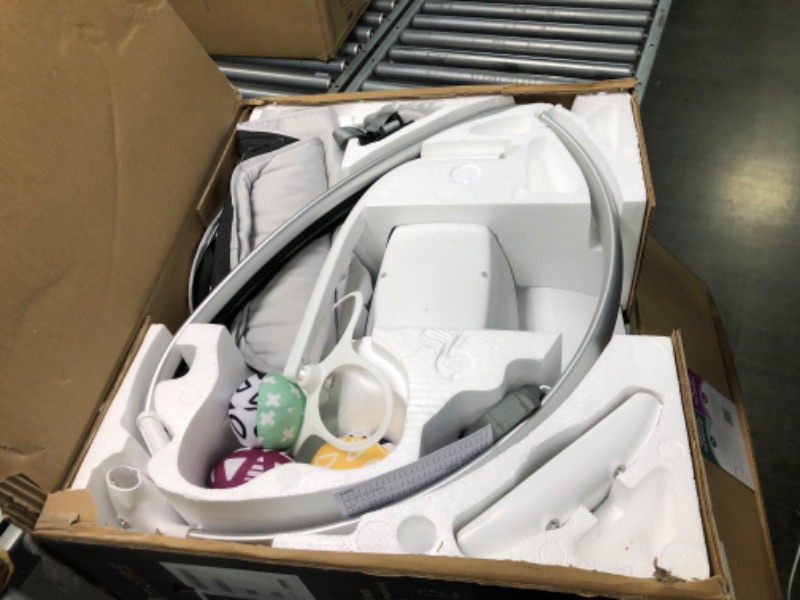 Photo 1 of 4moms MamaRoo Multi-Motion Baby Swing, Bluetooth Baby Swing with 5 Unique Motions, Grey