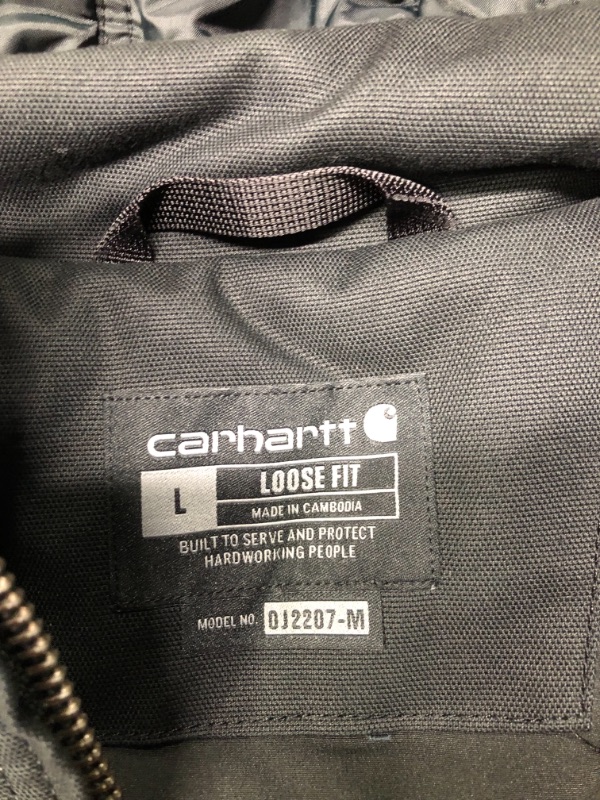 Photo 2 of Carhartt Men's Full Swing Cryder Jacket (Regular and Big & Tall Sizes) Large Black