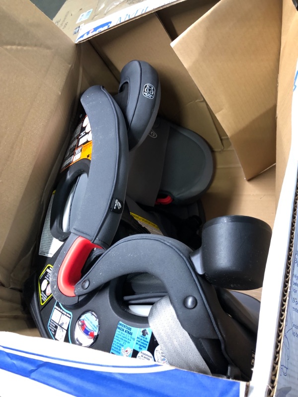 Photo 1 of Chicco MyFit ClearTex Harness + Booster Car Seat - Shadow | Black Shadow MyFit with ClearTex No Chemicals Harness&Booster Car Seat
